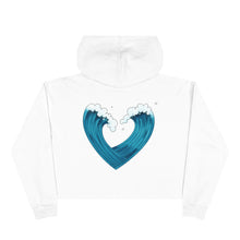 Load image into Gallery viewer, Aquaholic Crop Hoodie