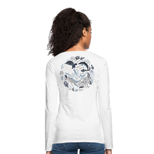 Load image into Gallery viewer, Ocean's Child Women long sleeve - white