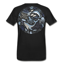 Load image into Gallery viewer, Planet Ocean Men’s Premium Organic T-Shirt - black
