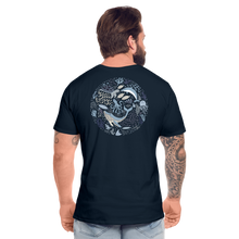 Load image into Gallery viewer, Planet Ocean Men’s Premium Organic T-Shirt - deep navy