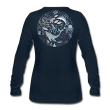 Load image into Gallery viewer, Women's Premium Long Sleeve T-Shirt - deep navy