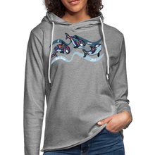 Load image into Gallery viewer, Theirs First - Unisex Lightweight Terry Hoodie - heather gray