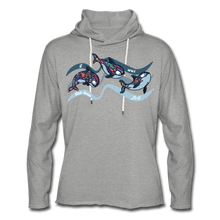 Load image into Gallery viewer, Theirs First - Unisex Lightweight Terry Hoodie - heather gray