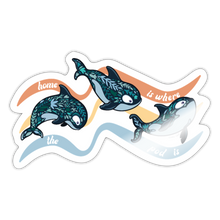 Load image into Gallery viewer, Where the pod is - white glossy