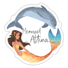 Load image into Gallery viewer, Mermaid Attina&#39;s Logo Sticker
