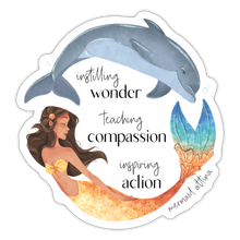 Load image into Gallery viewer, Mermaid Attina&#39;s Mission Sticker
