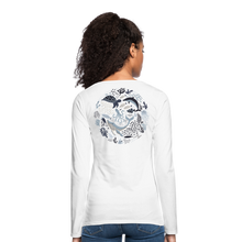 Load image into Gallery viewer, Ocean&#39;s Child  Women long sleeve - white
