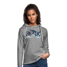 Load image into Gallery viewer, Theirs First - Unisex Lightweight Terry Hoodie - heather gray
