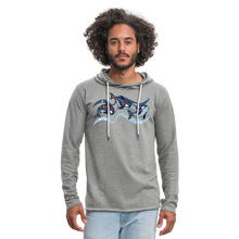 Load image into Gallery viewer, Theirs First - Unisex Lightweight Terry Hoodie - heather gray
